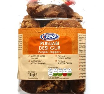 Top Op Jaggery Punjabi Desi Pesi Gur 1kg