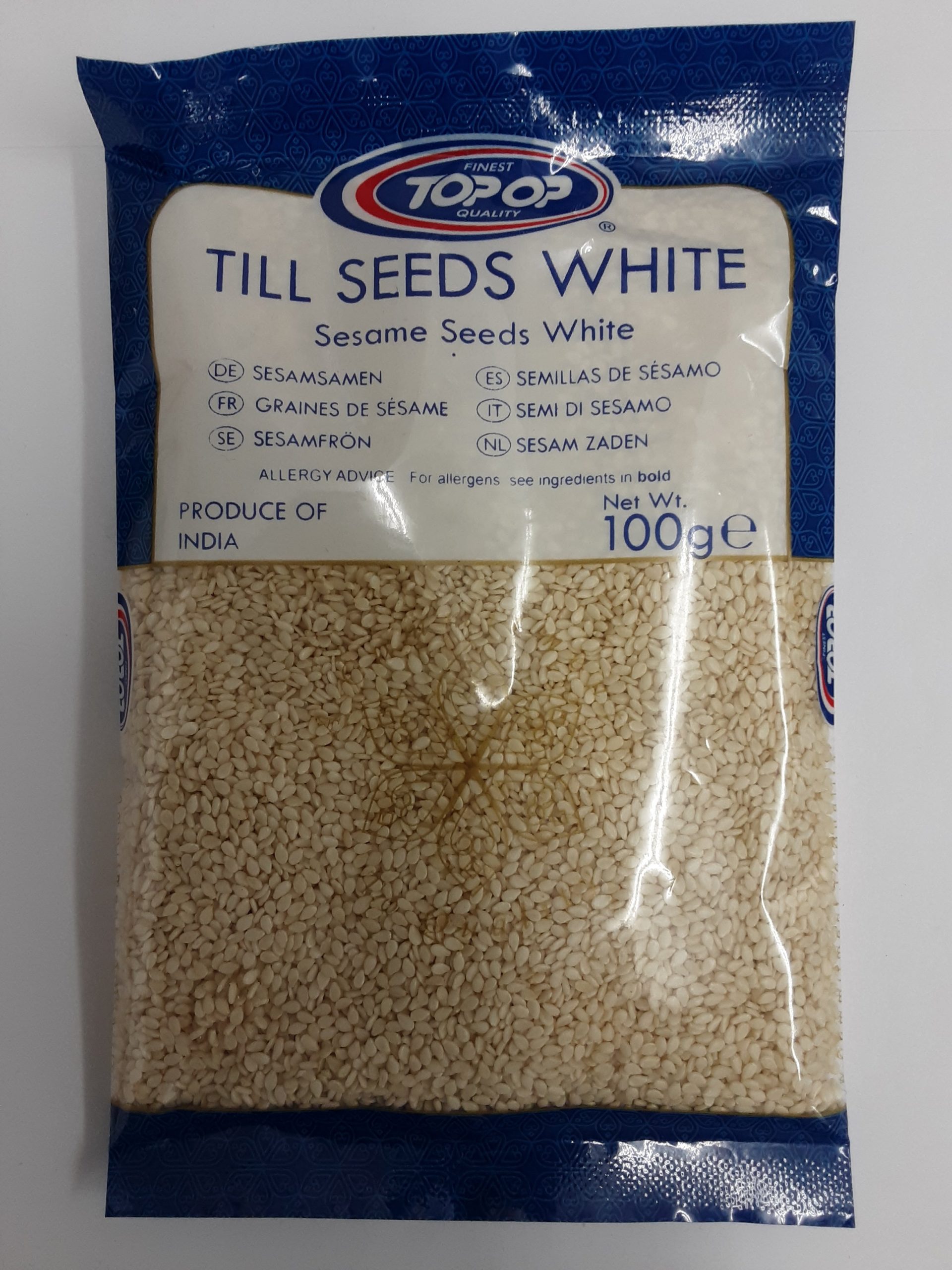Top Op Till Seeds White 100g