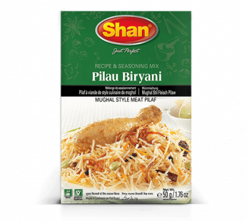 Shan Masala Pilau Biriyani 50g Mix & Match Any 2 For £2.50