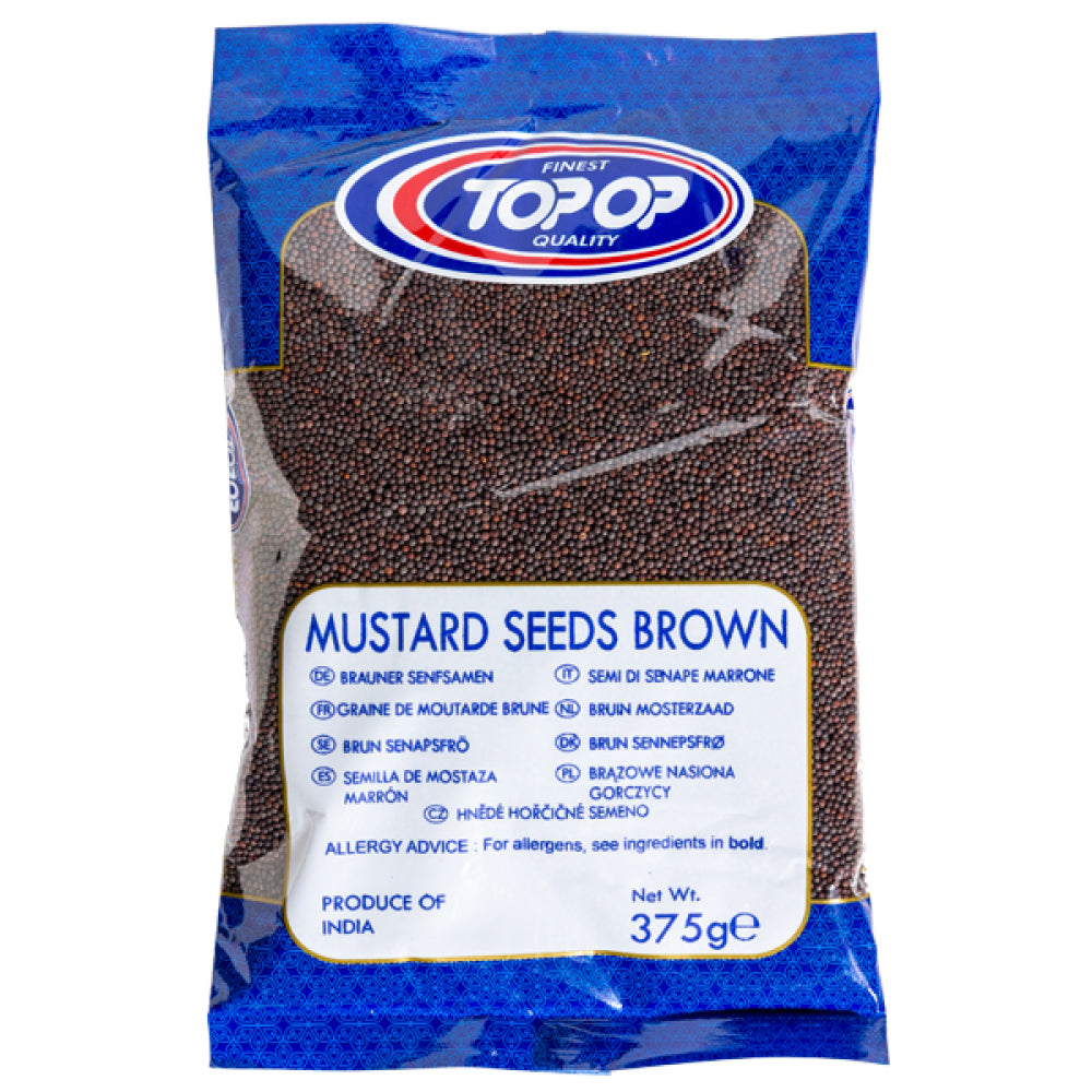Top Op Mustard Seeds Brown 375g